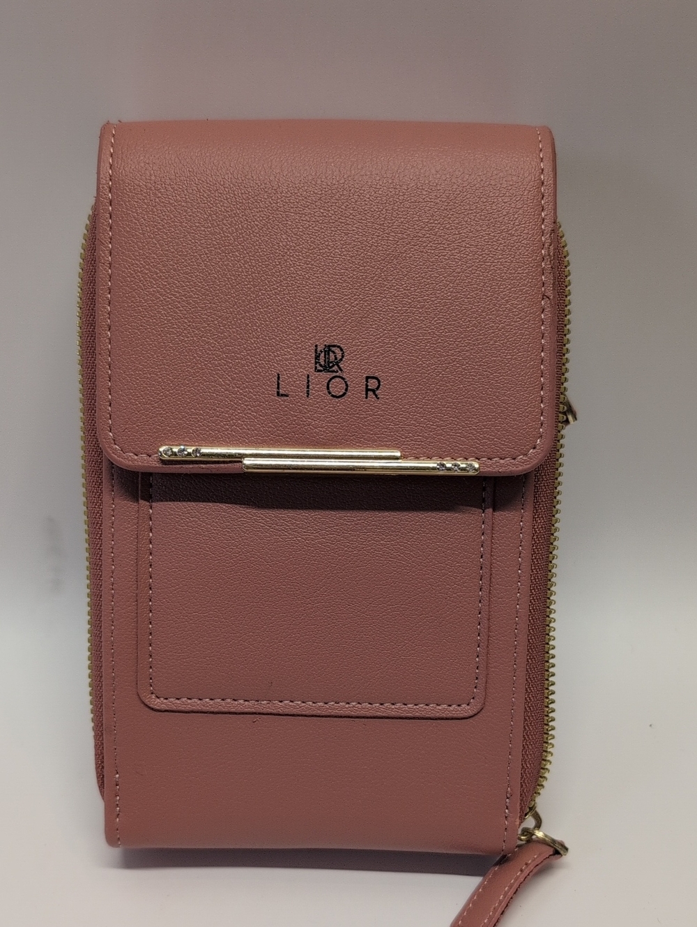 Pink Crossbody Wallet/Phone Bag
